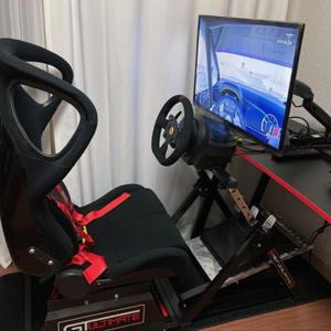 트러스트마스터 T300RS 페라리+넥스트레벨의자거치대