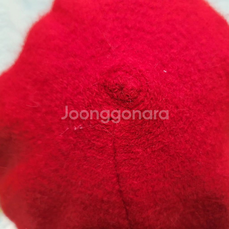 미사용 도톰한 앙고라 베레모--2