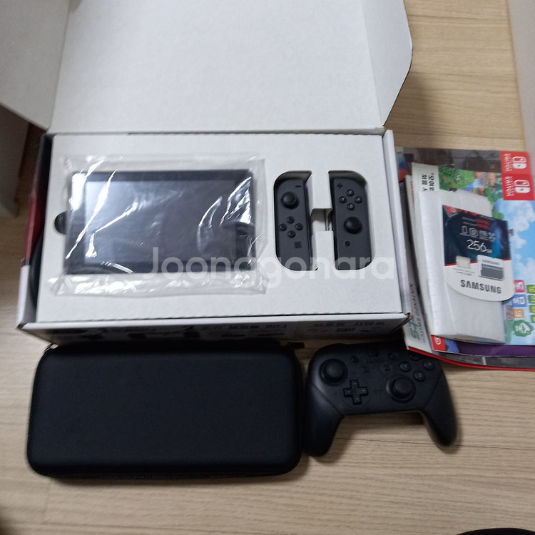 닌텐도 스위치 256기가 풀구성 조이콘포함--3