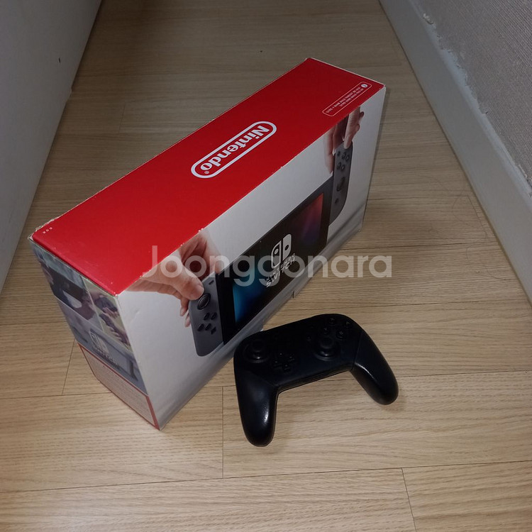 닌텐도 스위치 256기가 풀구성 조이콘포함--9