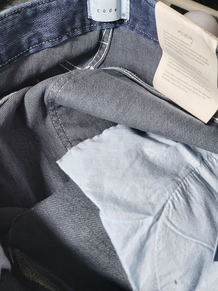 M code 테이퍼드 루즈핏 청바지 새상품 이미지