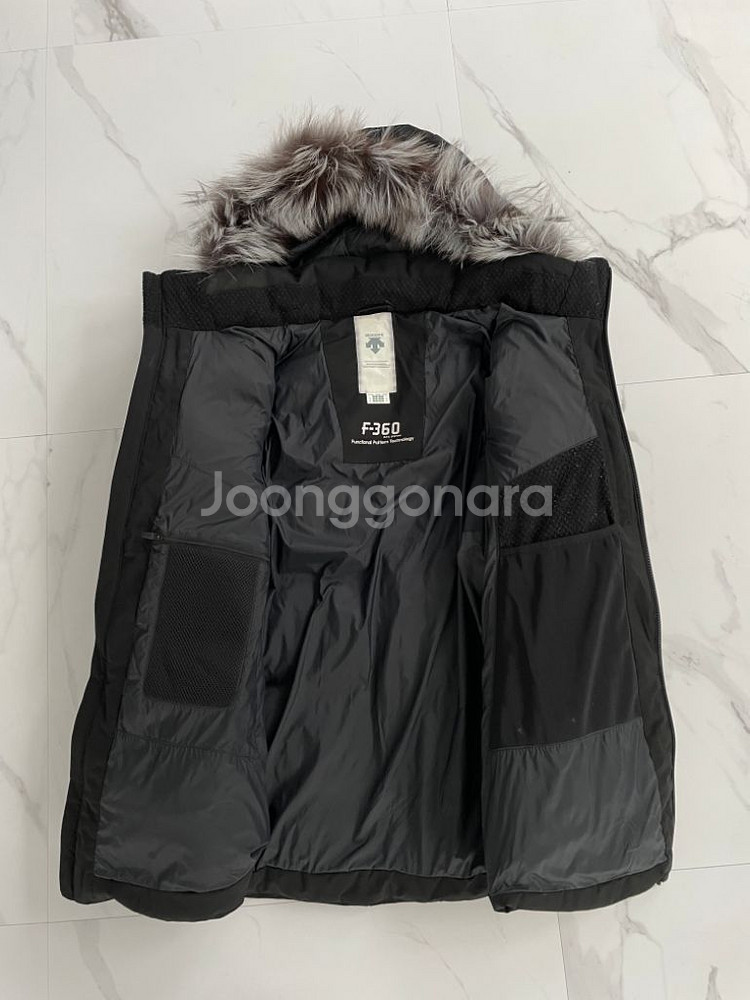 데쌍트 여우털 여자패딩95--4