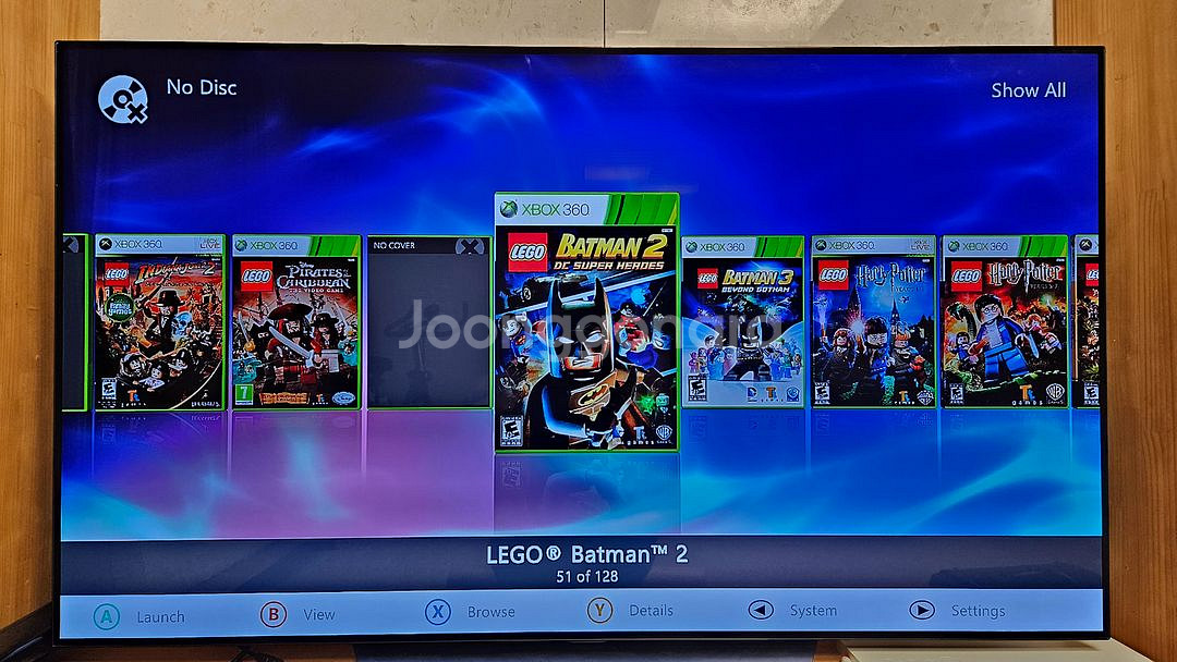 Xbox 360 오로라 버전 글리치 게임 100여개--5