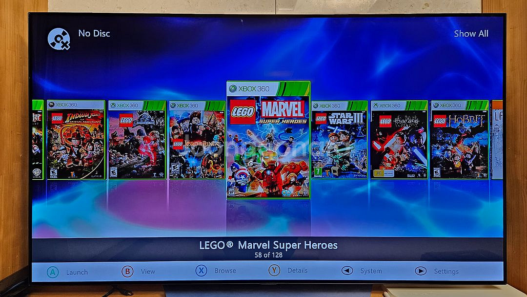 Xbox 360 오로라 버전 글리치 게임 100여개--4