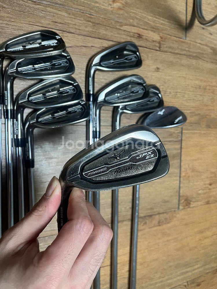 좌타 미즈노 jpz ez forged 경량 스틸 아이언--1