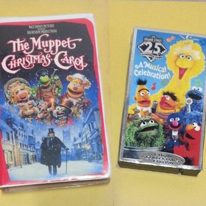 SESAME STREETS (VHS, BOOK) 일괄