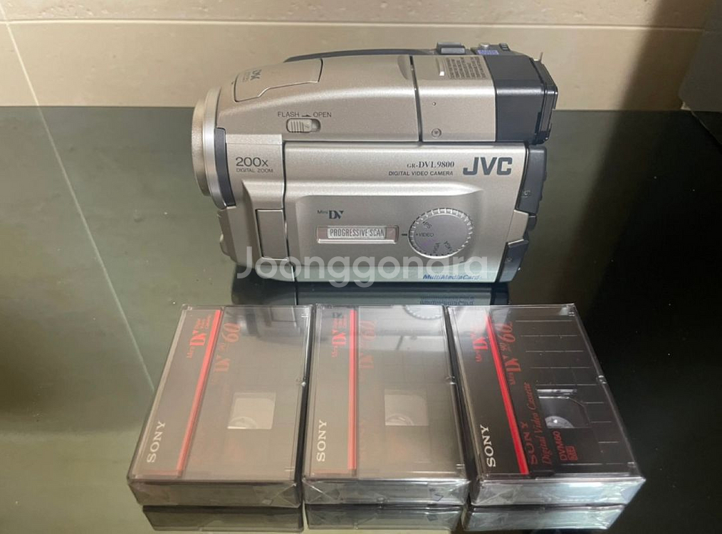 JVC 빈티지 디지털 비디오 카메라 GR-DVL9800--7