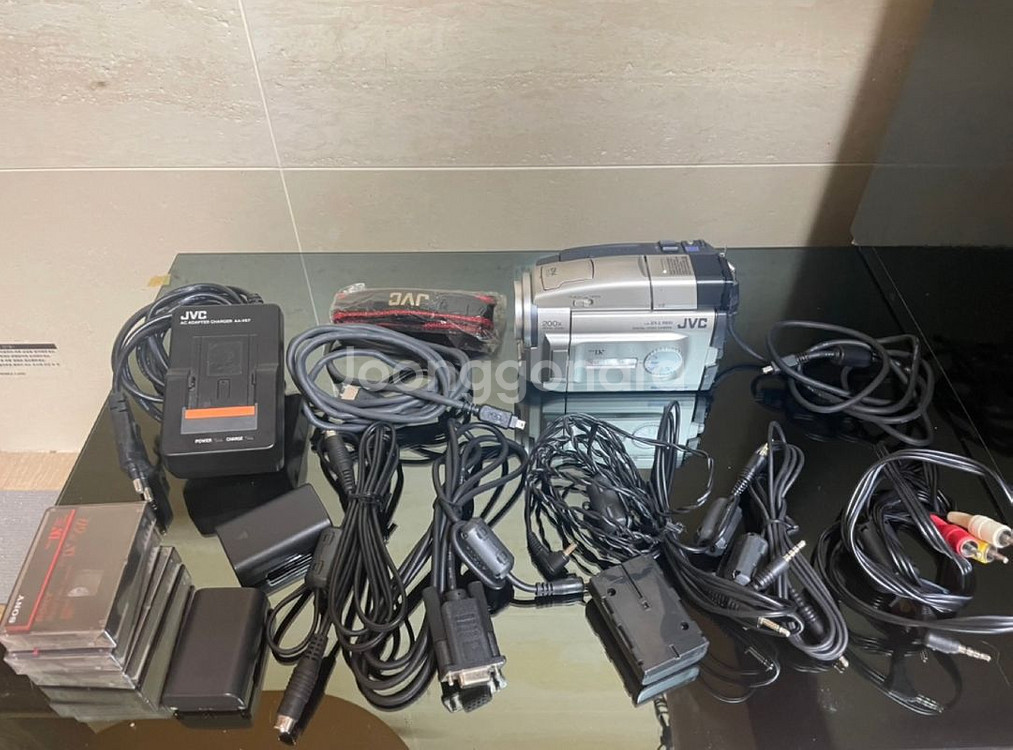 JVC 빈티지 디지털 비디오 카메라 GR-DVL9800--9