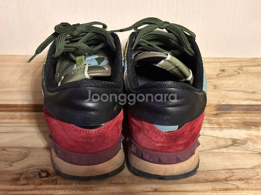 발렌티노 카모플라쥬 스니커즈--2