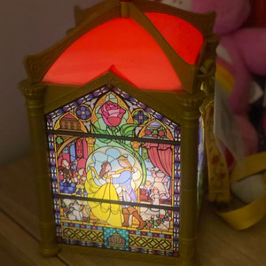 디즈니랜드 미녀와야수 팝콘통