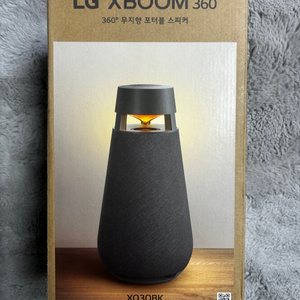 미개봉 LG XBOOM 360 블랙 판매합니다.택배,