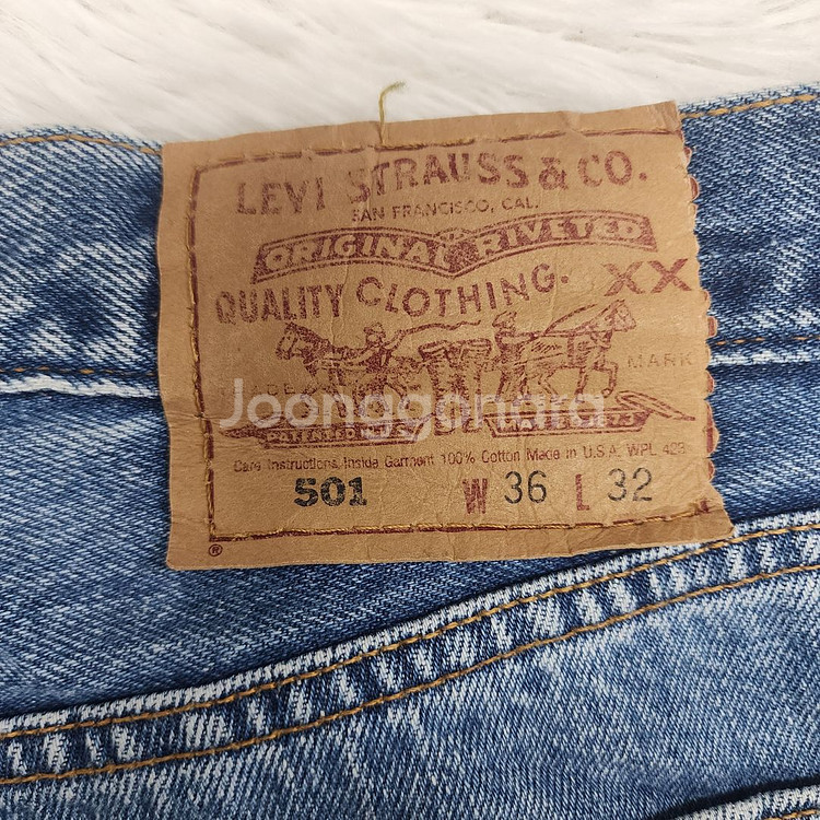 리바이스(Levi's) 셀비지 데님진 90s--5