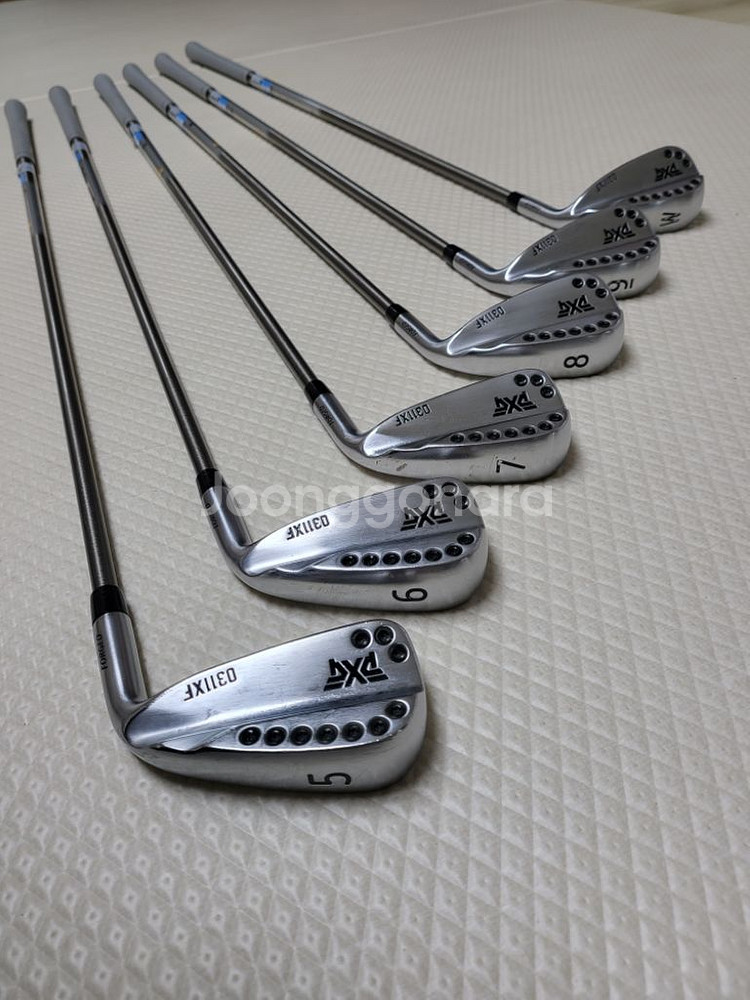 pxg 5~P 아이언 세트(스틸파이버 i80샤프트)--0