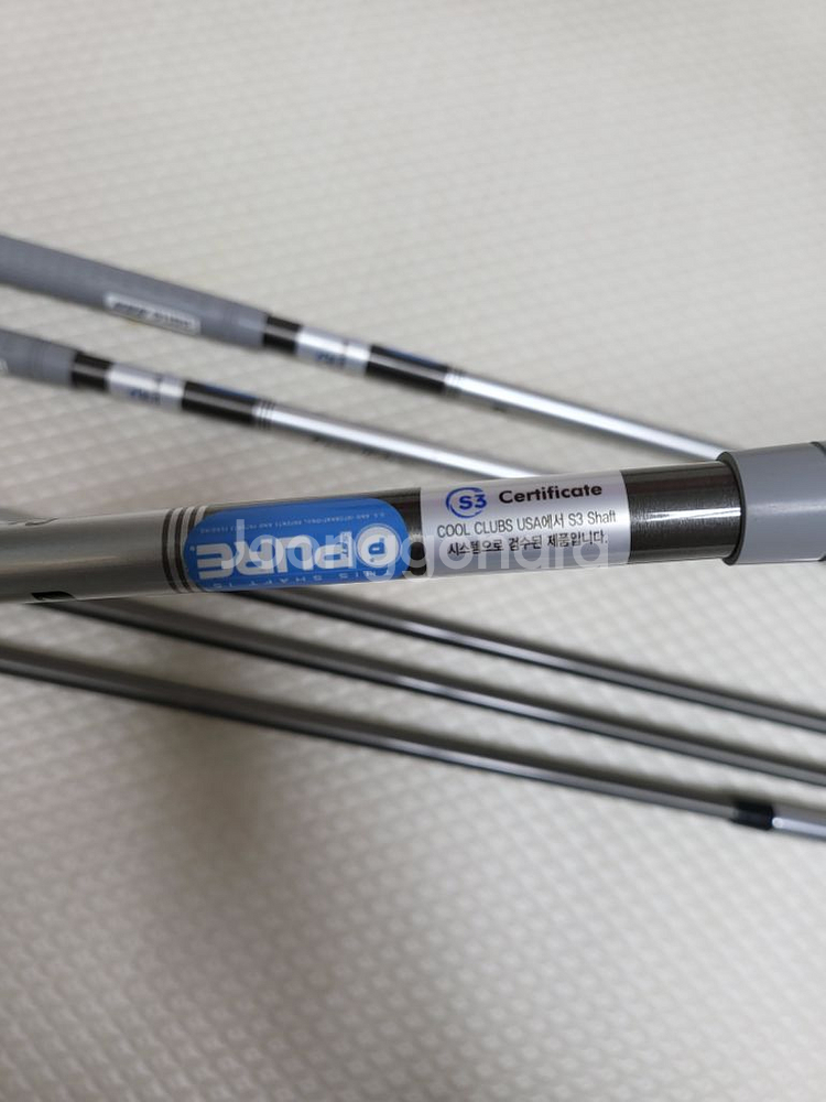 pxg 5~P 아이언 세트(스틸파이버 i80샤프트)--1