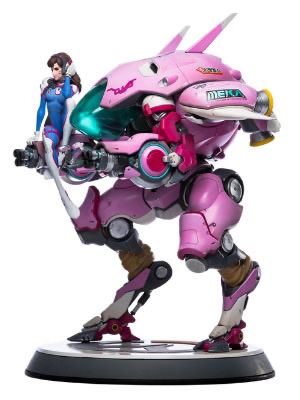 오버워치 디바 스태츄 D.VA 미소녀피규어 디바 굿즈--2