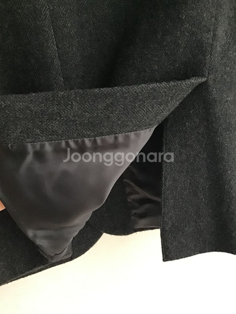 폴로 랄프로렌 - 차콜 헤링본 캐시미어 자켓 40R--6