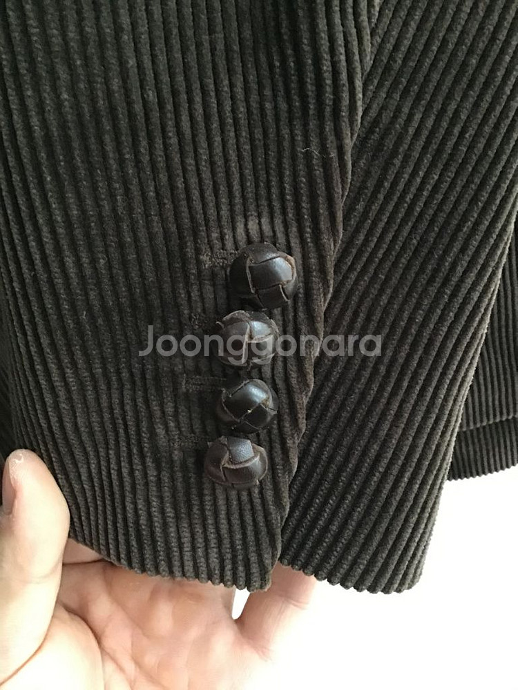 폴로 랄프로렌 - 다크브라운 코듀로이 헌팅 자켓 105--2