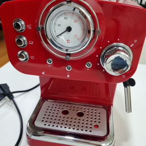 플래닛 커피머신 (레드)