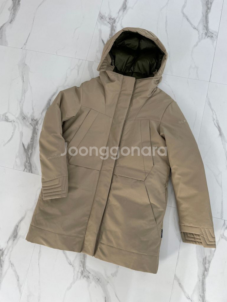 블랙야크 구스다운 리버시블 여성패딩90--0