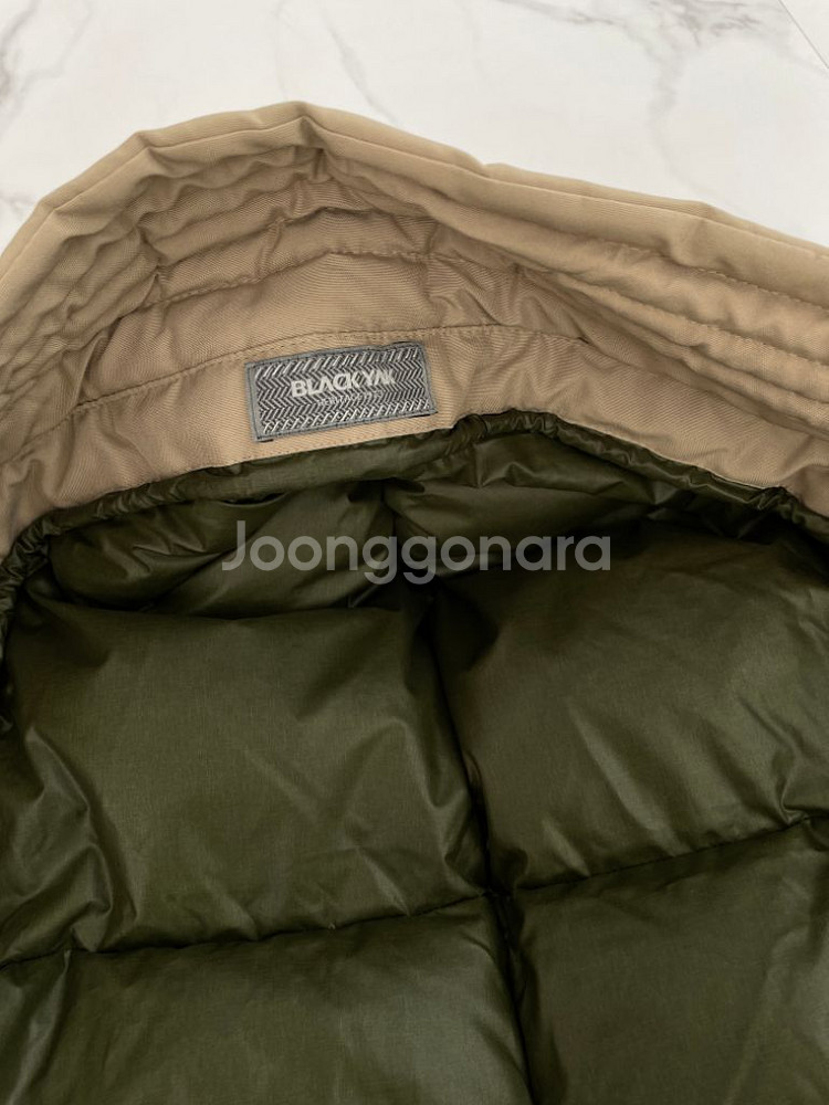 블랙야크 구스다운 리버시블 여성패딩90--7