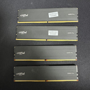 ddr5-5600 (16g) 마이크론 램 4 개 팝니다