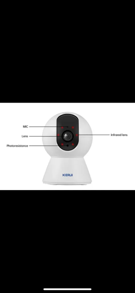 KERUI 투야 스마트 와이파이 IP cctv 판매 이미지
