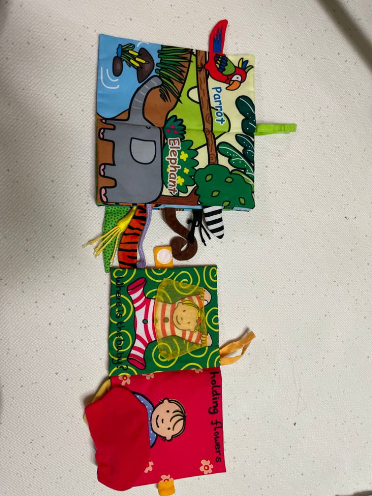 졸리베이비 촉감책--2