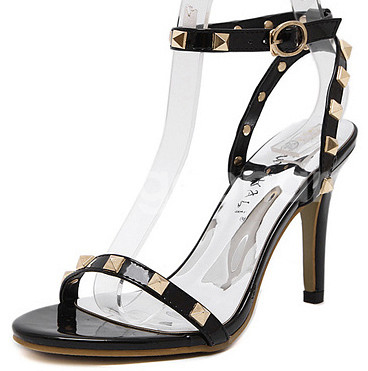 스터드 스트랩샌들240사이즈(245착용 가능)--4