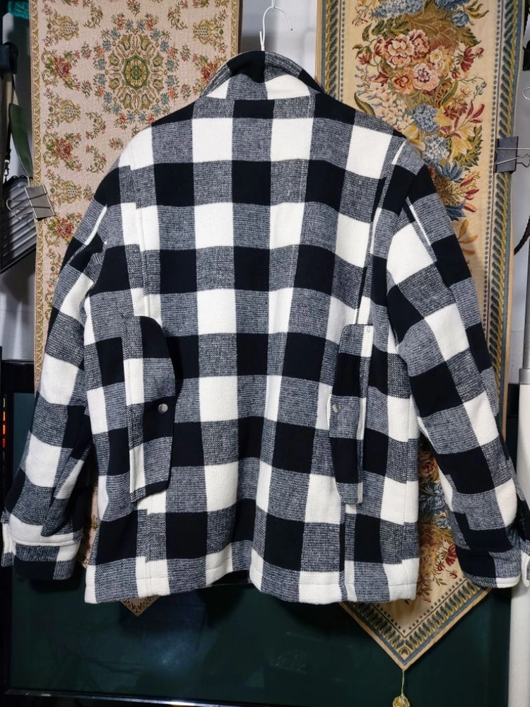 L mens wear store 유틸리티 체크 자켓 이미지