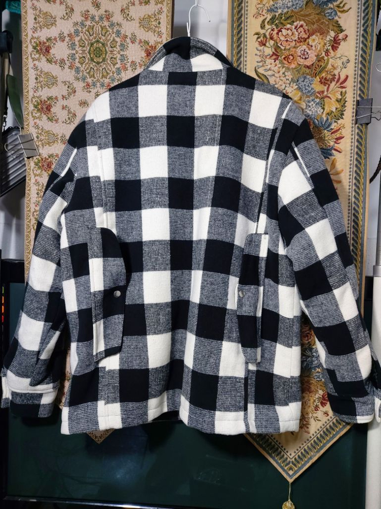 L mens wear store 유틸리티 체크 자켓 이미지