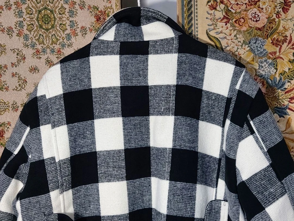 L mens wear store 유틸리티 체크 자켓 이미지