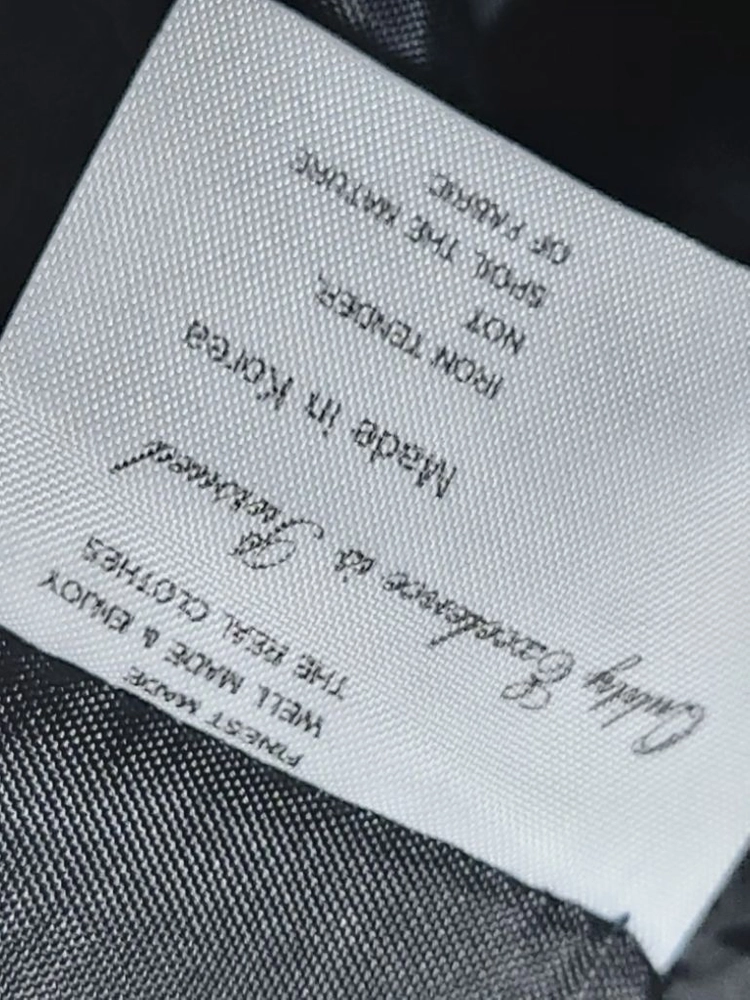 L mens wear store 유틸리티 체크 자켓 이미지