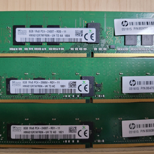 서버용 램 8GB PC4-2666V RD1