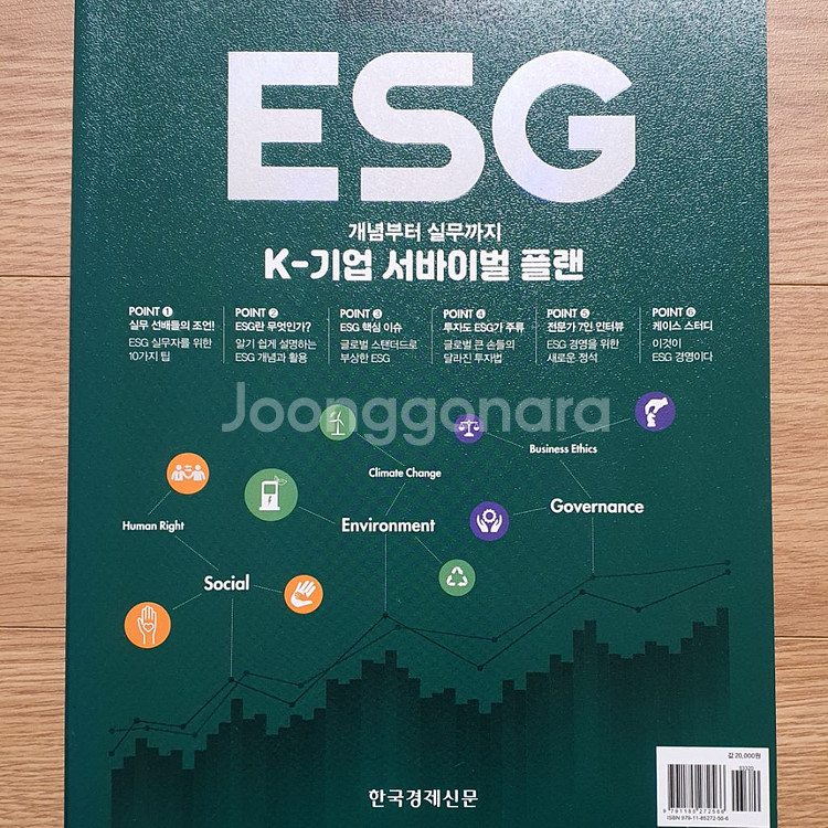 ESG 경영전략 전문서적 6권--0