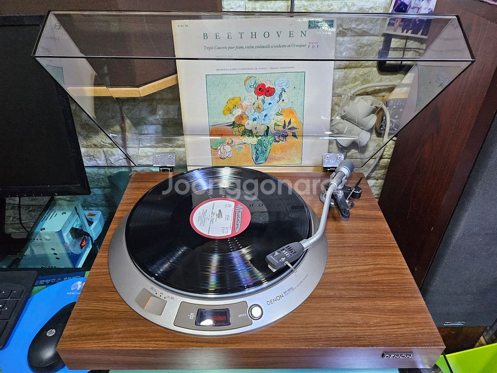 Denon dp 1600 턴테이블--3