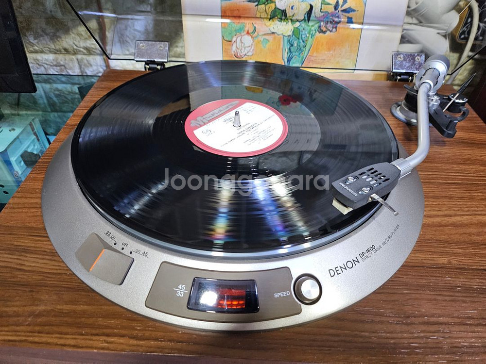 Denon dp 1600 턴테이블--1