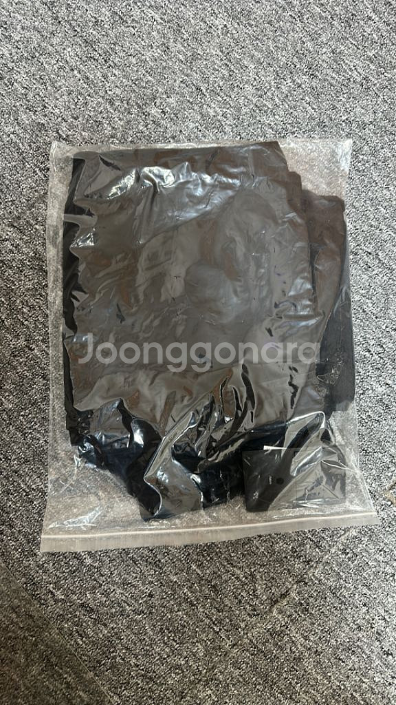 모이프 OVER FTG PANTS BLACK 3/L--1