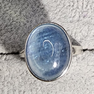 새제품 S925 천연원석 투명한아쿠아마린 반지 은반지