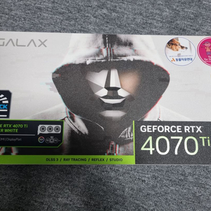 갤럭시 4070ti 그래픽카드팝니다