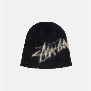 Stussy(스투시) 브러쉬드 아웃 스탁 스컬캡 비니