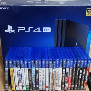 PS4 pro 와 게임 24장 판매합니다