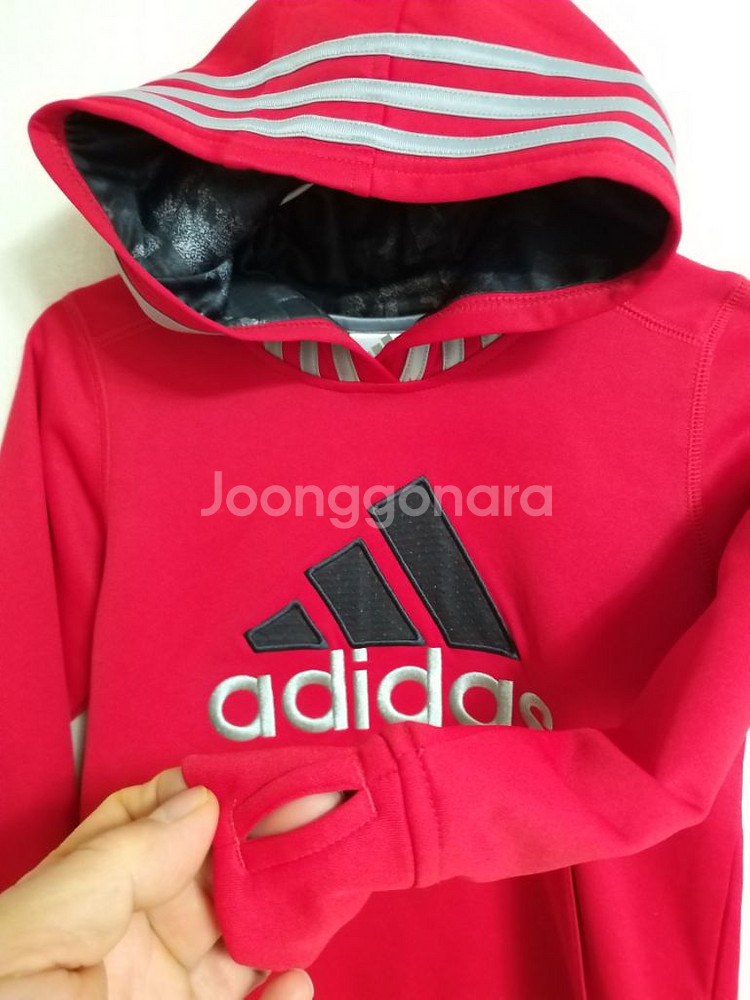 남여아동 아디다스 기모.방풍 후드티 (6)--3