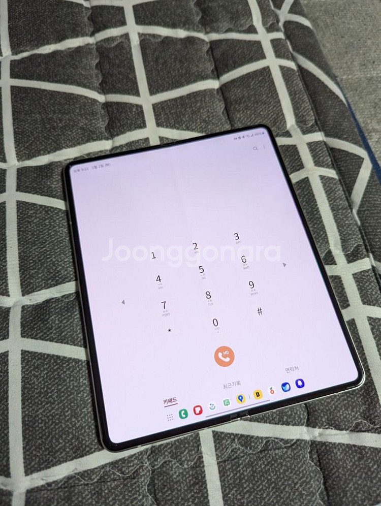 갤럭시 z폴드3 256gb--0