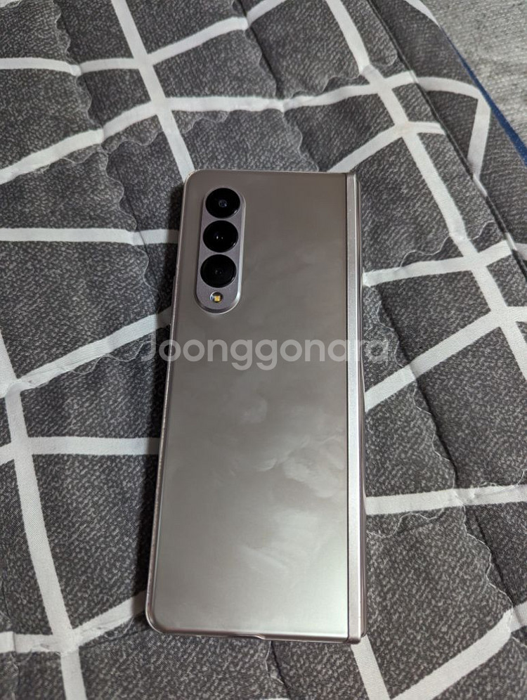갤럭시 z폴드3 256gb--2