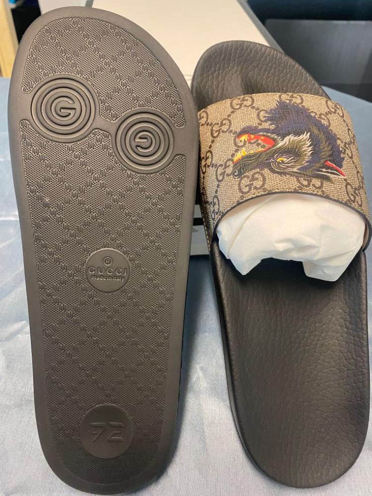 남성 구찌 슬리퍼--2