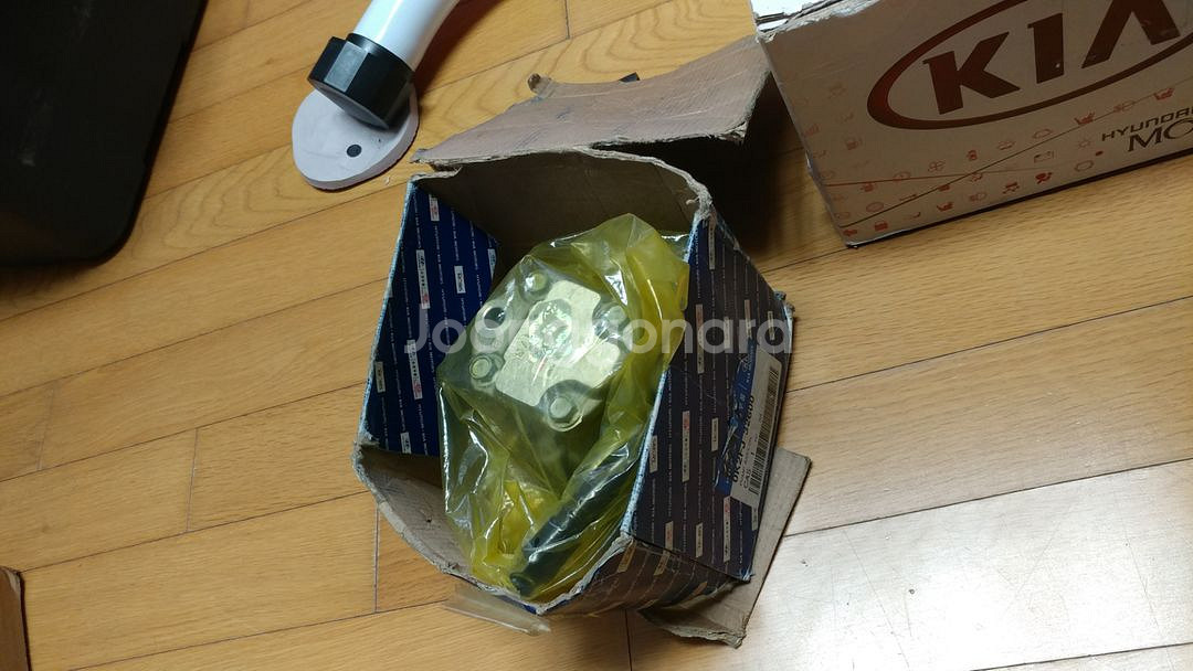 기아 스펙트라 타이밍벨트, 삼발이 디스크, 파워핸들 펌--5