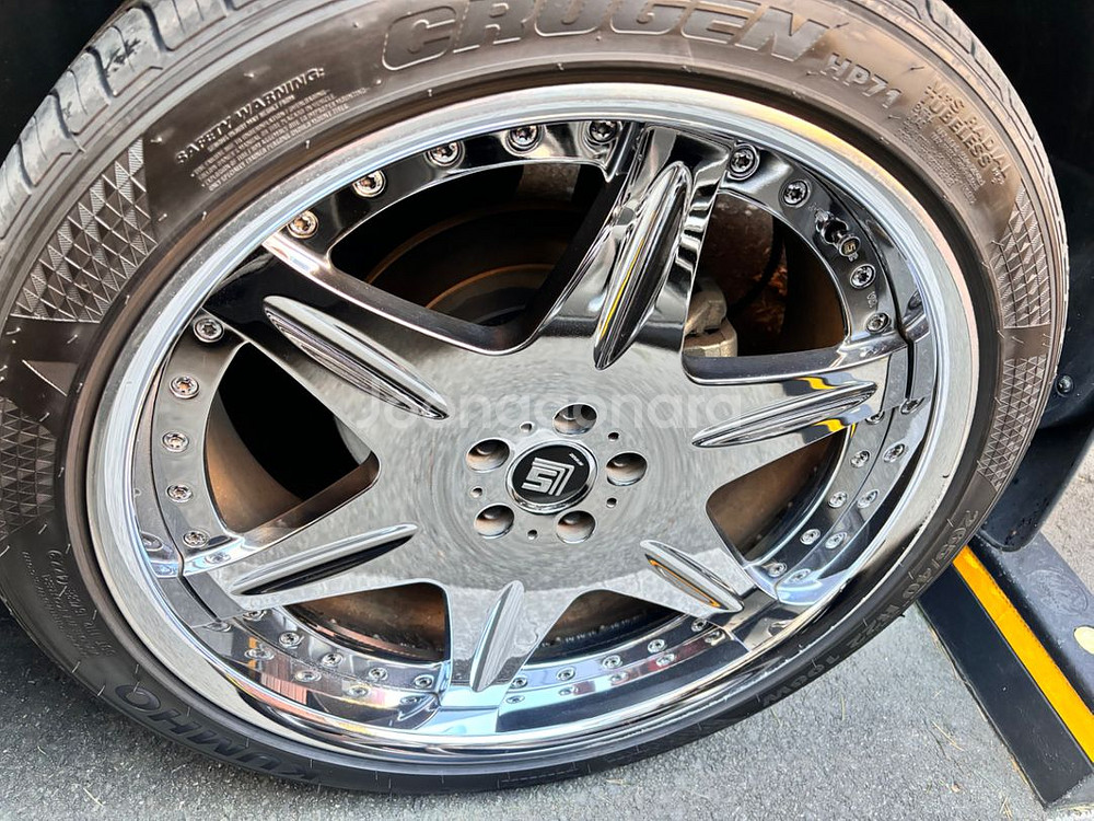 워크 LS406 크롬 22인치 휠만 교환--5