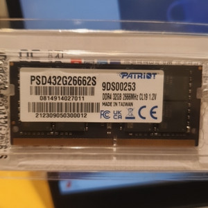 PATRIOT 노트북 DDR4-2666 32GB