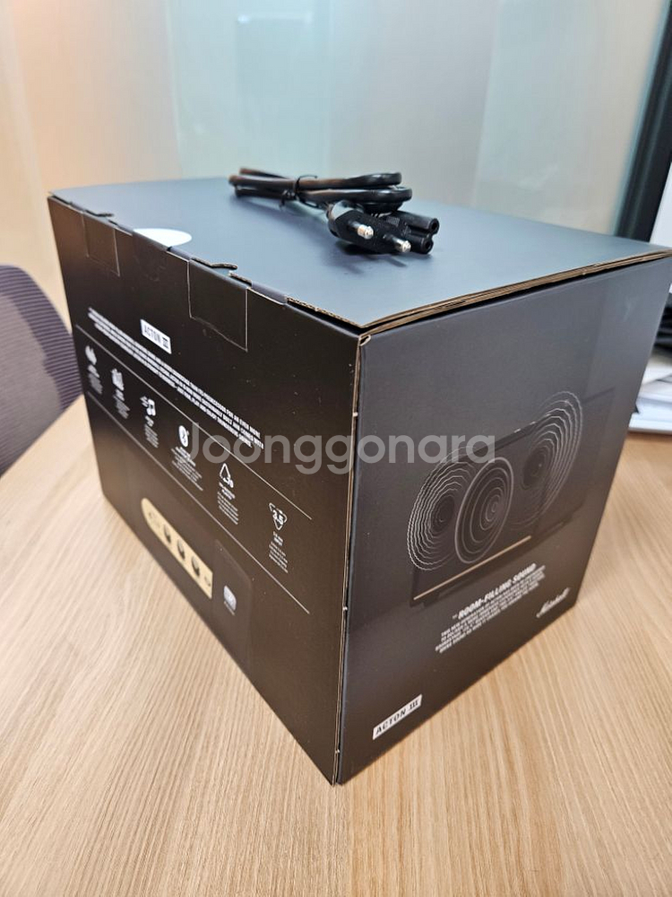 마샬 액톤3 블루투스 스피커 미개봉 신품 팝니다--4