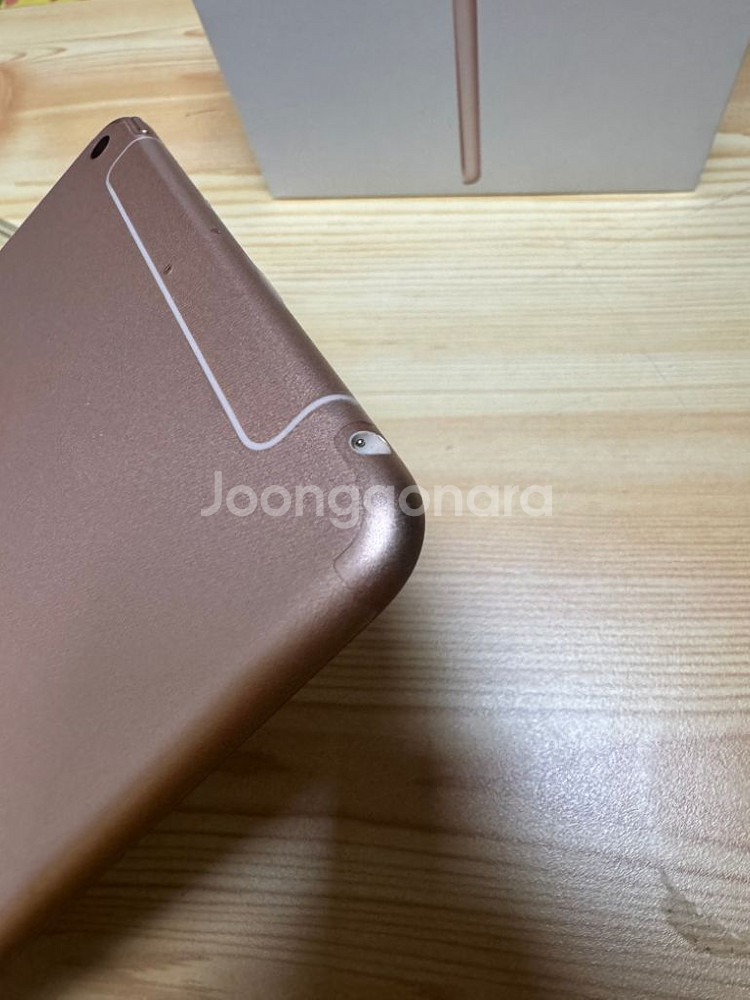 아이패드 미니5 로즈골드64g 셀룰러(액정 살짝 파손)--7